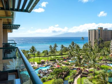 A stunning Maui Beach Rental Accommodation View Four Pools